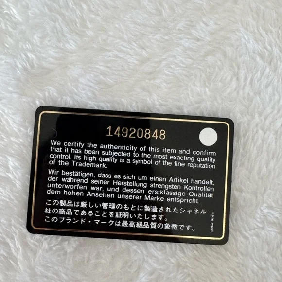 Authentic Chanel Coco Mark Sevruga Caviar Skin Flap Long Wallet On Chain Pink - Picture 8 of 16